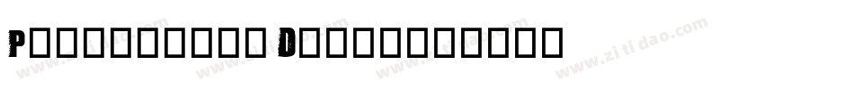 Portishead Dummy字体转换